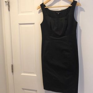 Classic black shift dress. Gently used